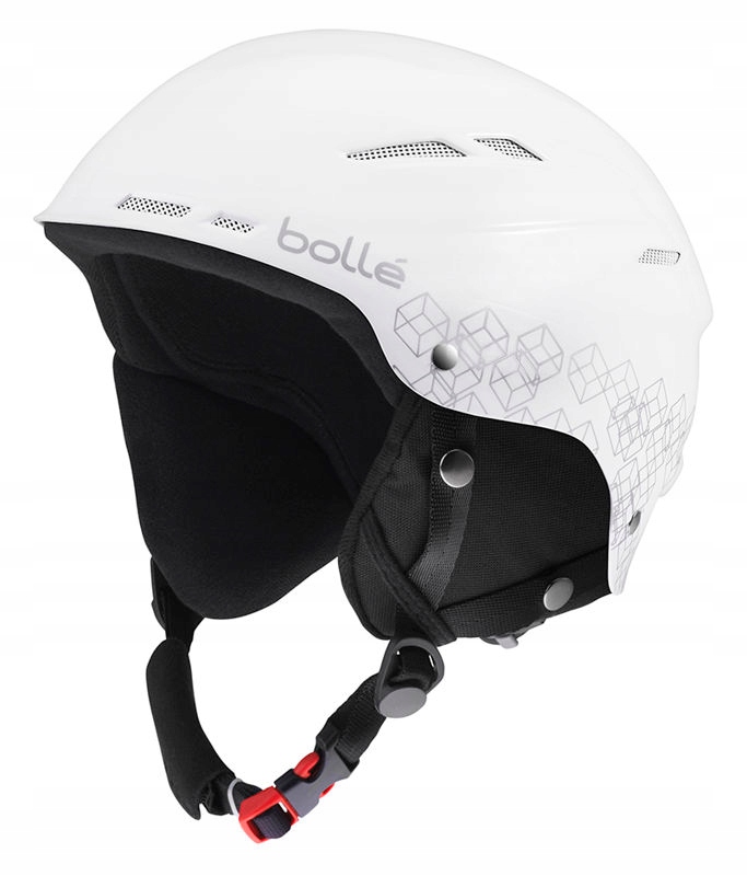 Biały KASK BOLLE B-UP SHINY WHITE