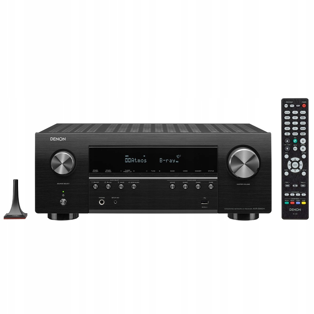 Купить Ресивер для домашнего кинотеатра Denon AVR-S960H 7.2 8K: отзывы, фото, характеристики в интерне-магазине Aredi.ru