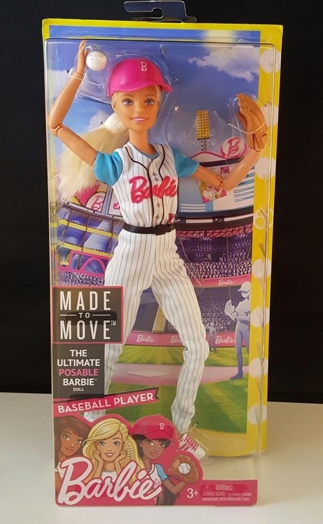 barbie baseball player