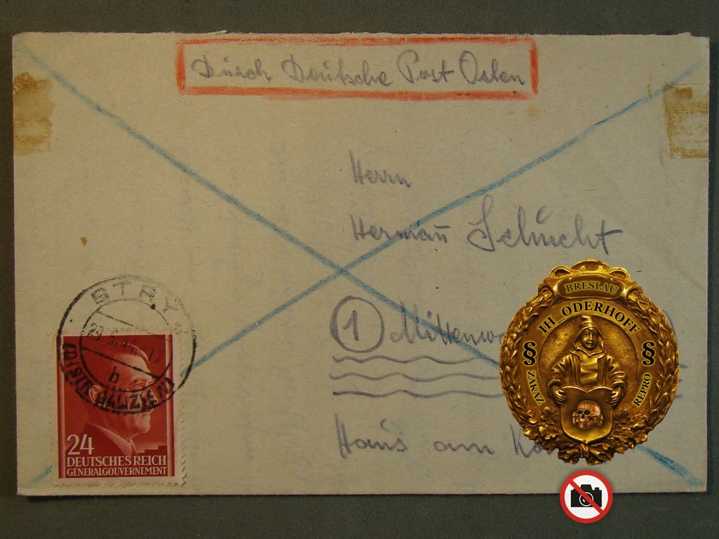 1944.r.Stryj=D.D.Post Osten D8535