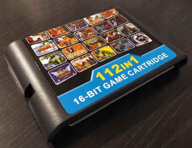 Sega Mega Drive Cartridge 112 in 1 tani kurier DPD