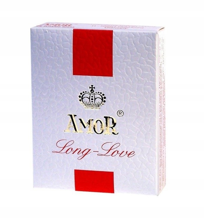3 Prezerwatywy Amor Long Love Gładkie