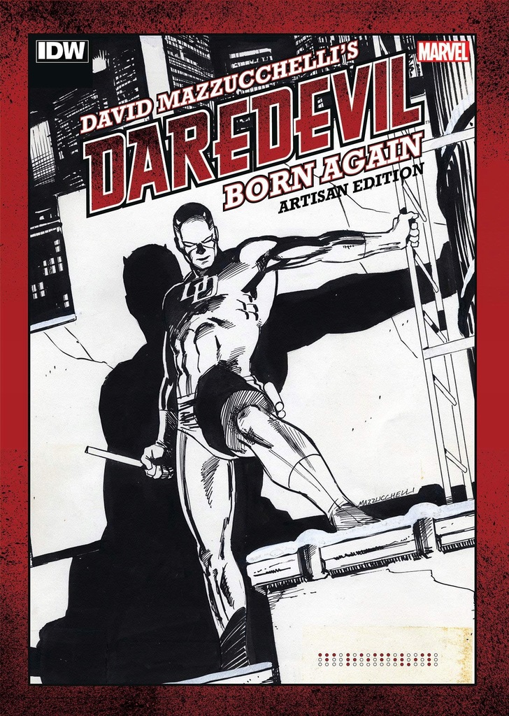 David Mazzucchelli's Daredevil Born Again Art