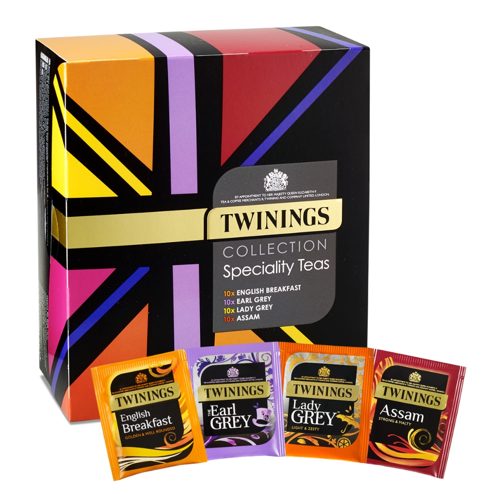 Herbata czarna Twinings Christmas Collecion Speciality Teas w pudełku preze