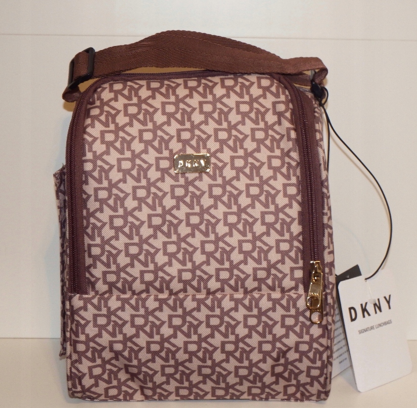 Dkny signature top lunch bag