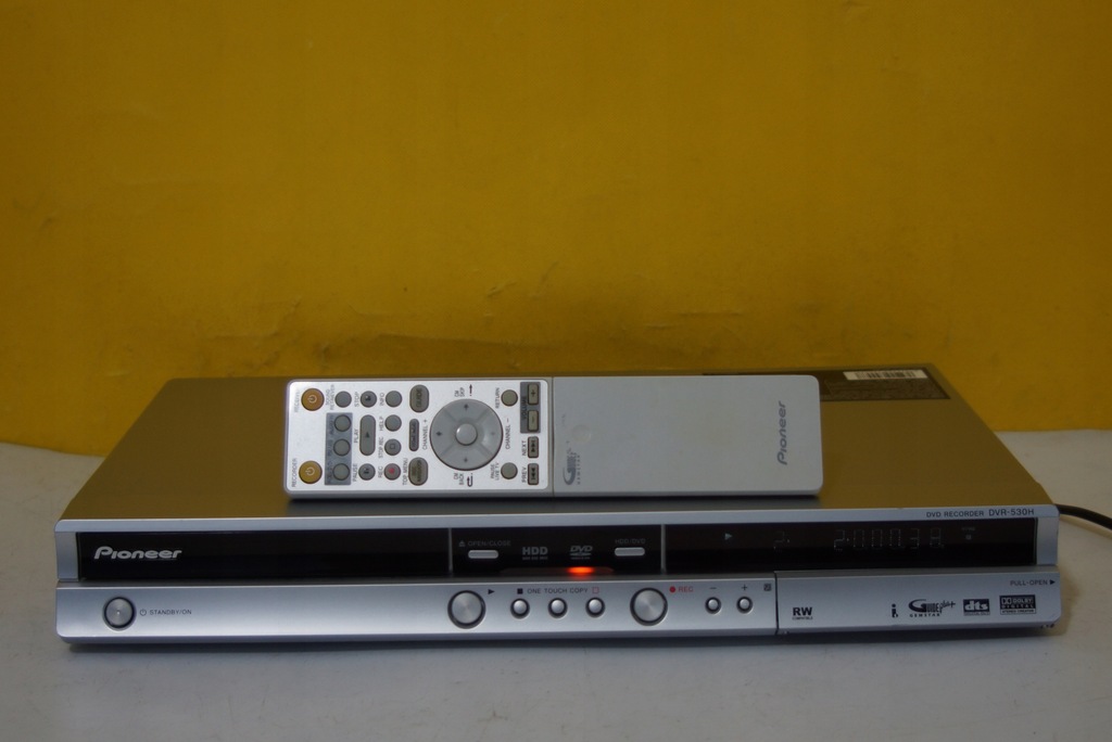 NAGRYWARKA DVD PIONEER DVR-530H Z DYSKIEM TWARDYM