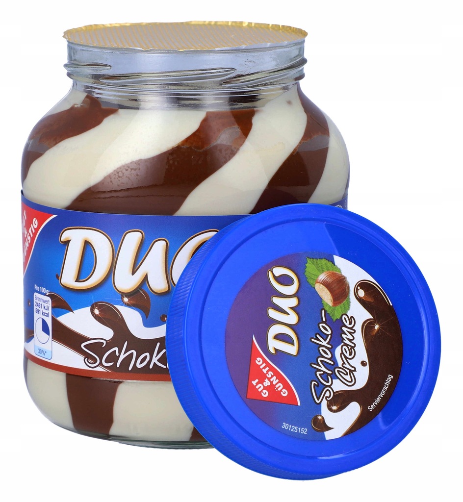 Krem Czekoladowo Orzechowy DUO SCHOKO Creme 750g - 12487675005 ...