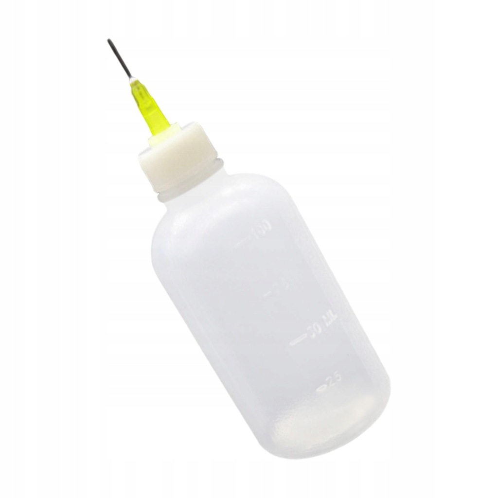 2 Pieces 100cc Tip Glue Bottle Applicator Alcohol