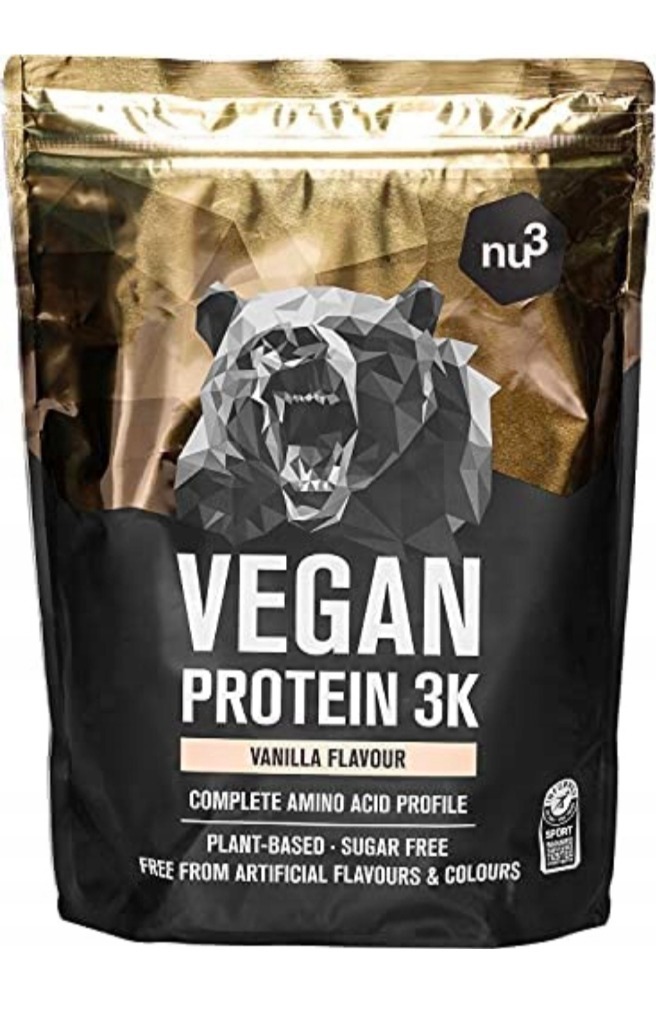 Nu3 VEGAN PROTEIN 3K 1kg wanilia 2szt