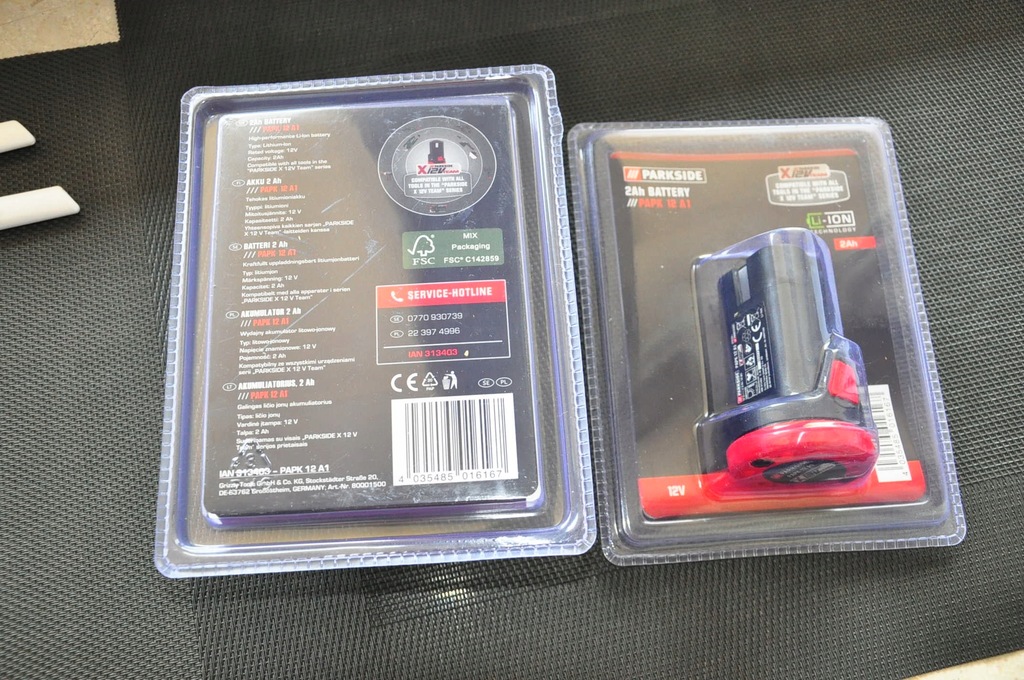 Parkside 12v Pap K 12 A1 A3 02 19 Blister New Oficjalne Archiwum Allegro