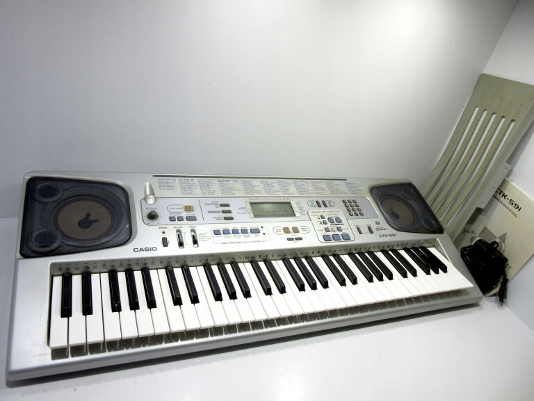 KEYBOARD CASIO CTK591 11829879591 oficjalne archiwum Allegro
