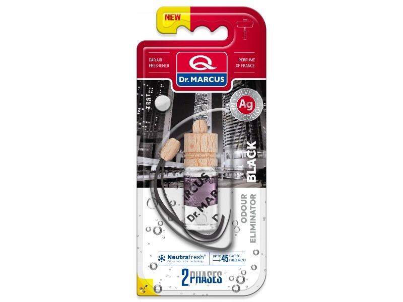 Dr Marcus zapach zawieszka 2Phases Black