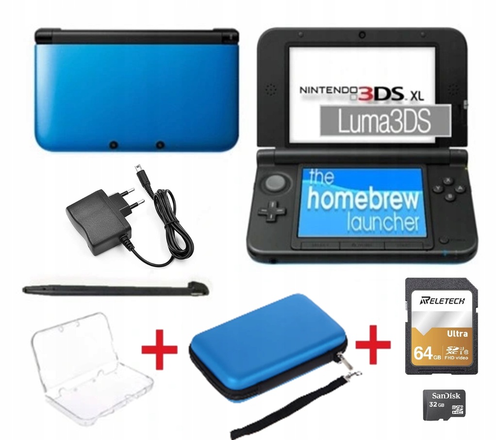 Profesjonalnie 0dnowiona Konsola Nintendo 3DS XL