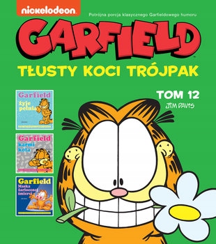 Garfield Tłusty koci trójpak Tom 12 - DOSTAWA 0 ZŁ