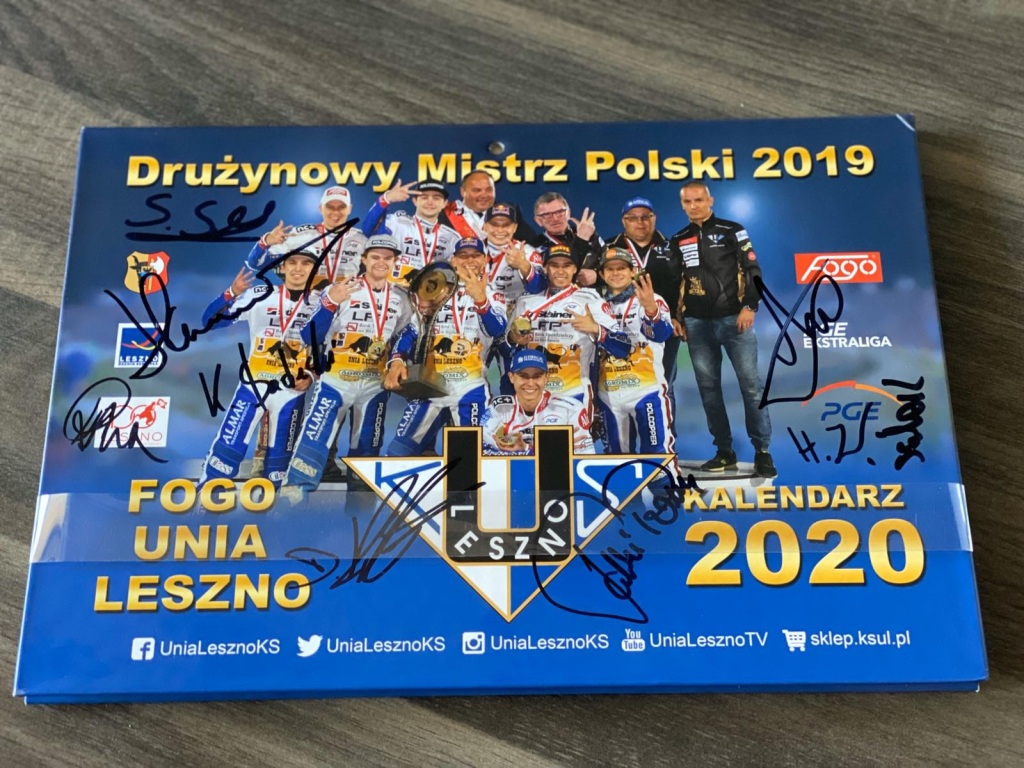 FOGO UNIA LESZNO - kalendarz 2020 z AUTOGRAFAMI