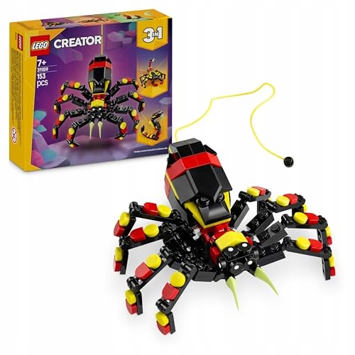 LEGO Creator 3in1 Wild Animals: Surprising Spider Toy - Transforms into a S