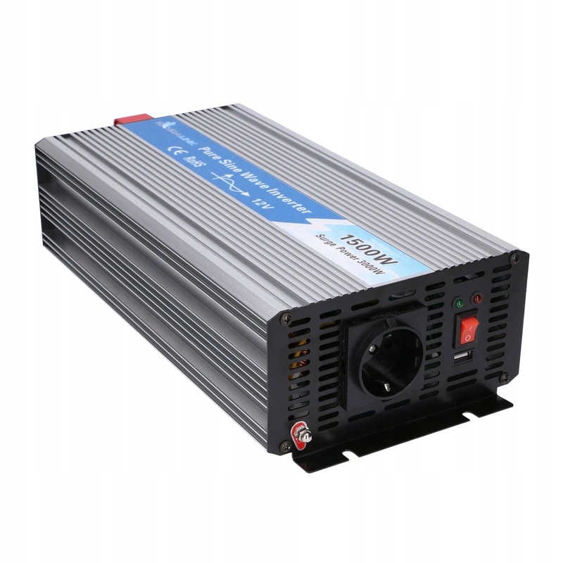 Extralink OPIP-1500W | Przetwornica napięcia | samochodowa 12V, 1500W