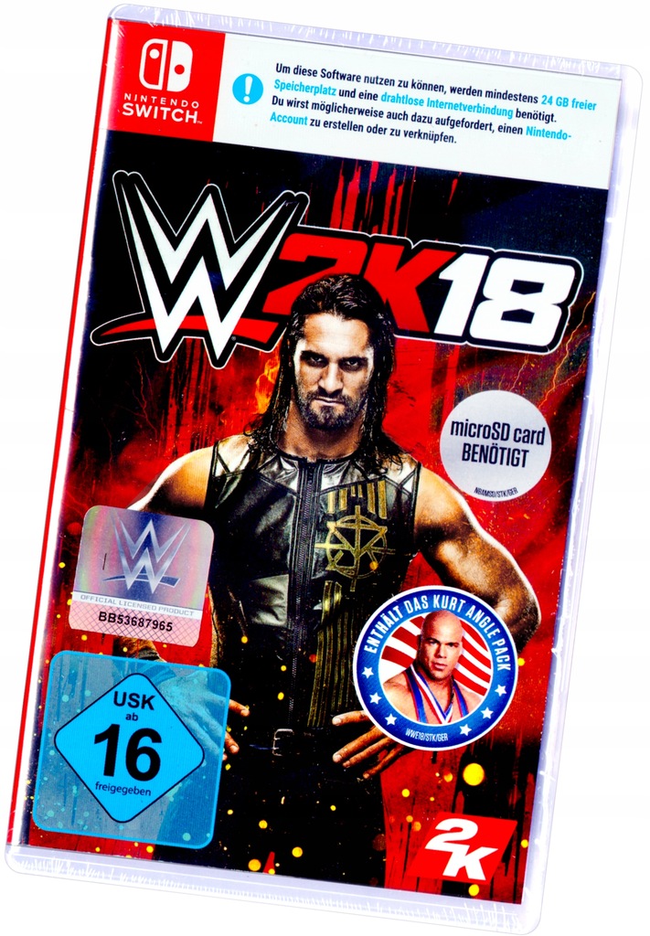 Nintendo Switch 5DM002 WWE 2K18 Nintendo Switch Amazon.com: WWE 2K18 (Nintendo Switch) : Videojuegos