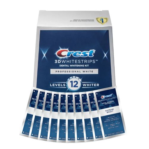 Paski Wybielające Crest 3D Whitestrips Professional White 12 Levels x20(10)