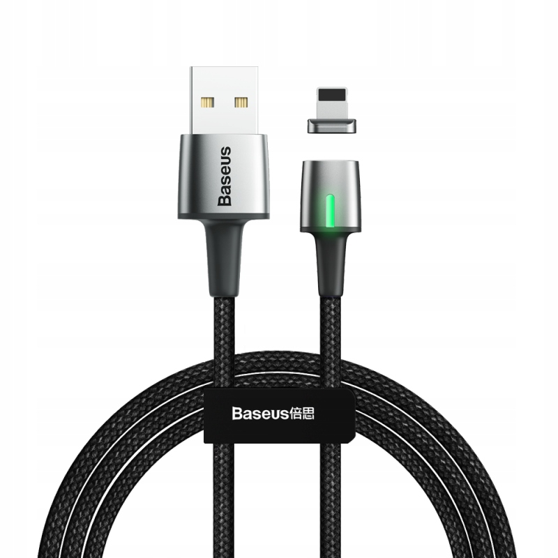 Baseus Zinc magnetyczny kabel USB / Lightning 1m 2