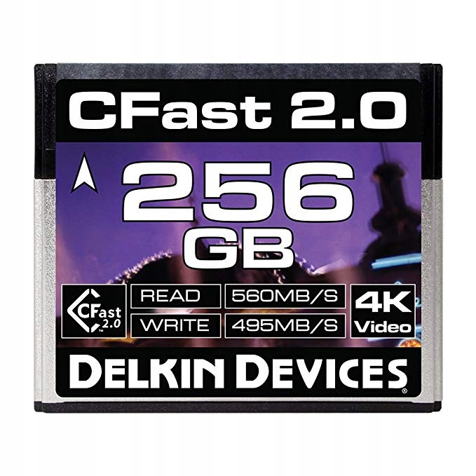 Delkin CFAST 2.0 Memory Cards 256GB