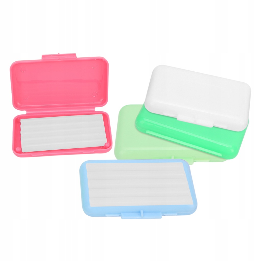 5szt Owocowy smak Ochrona ortodontyczna Wosk Usta