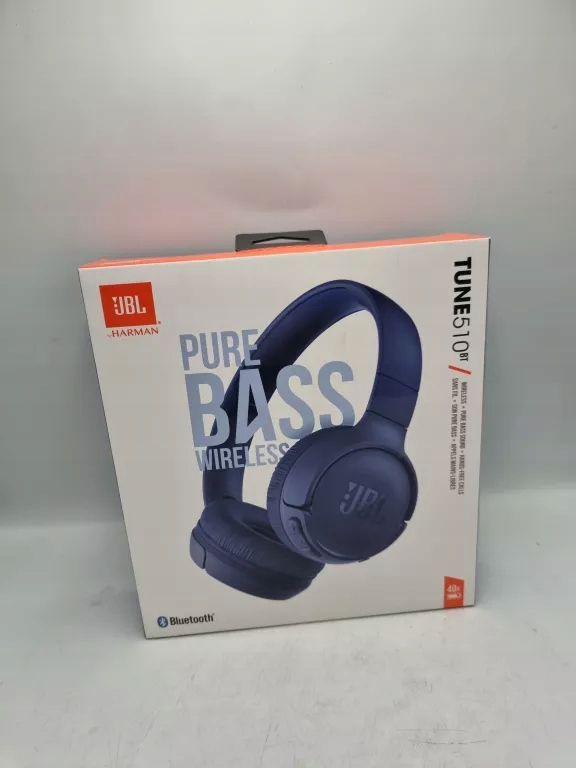 SŁUCHAWKI BEZPRZEWODOWE NAUSZNE JBL TUNE 510BT