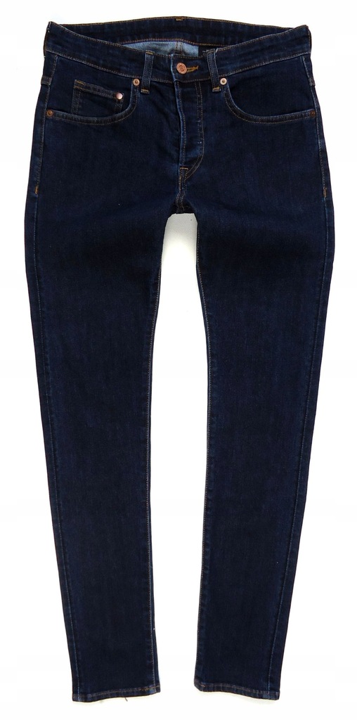 H&M spodnie jeansy rurki SKINNY 30