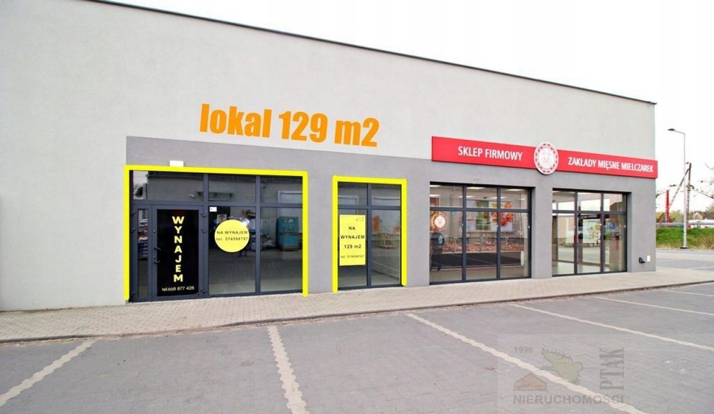 Komercyjne, Obrzycko, Szamotulski (pow.), 129 m²