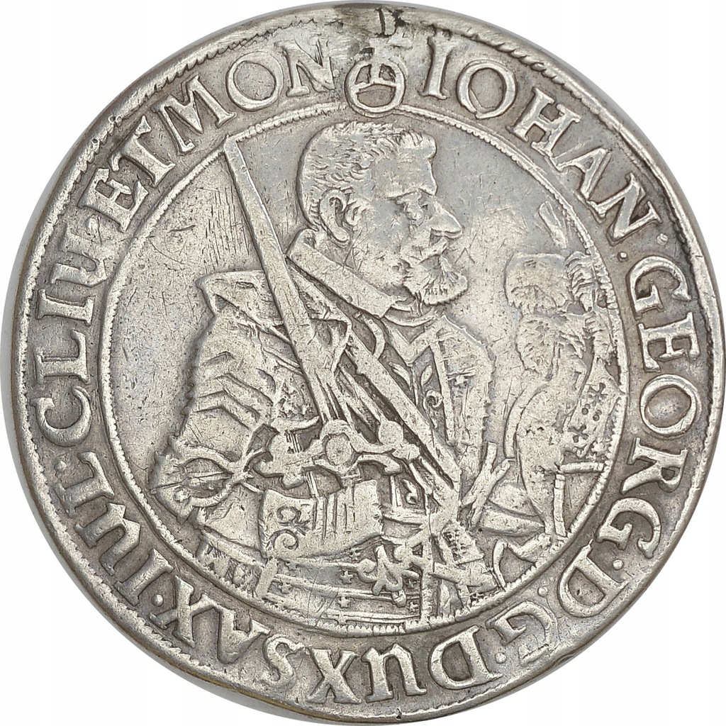 8.do.SAXONIA, JOH.GEORG I, 1 TALAR 1636 SD