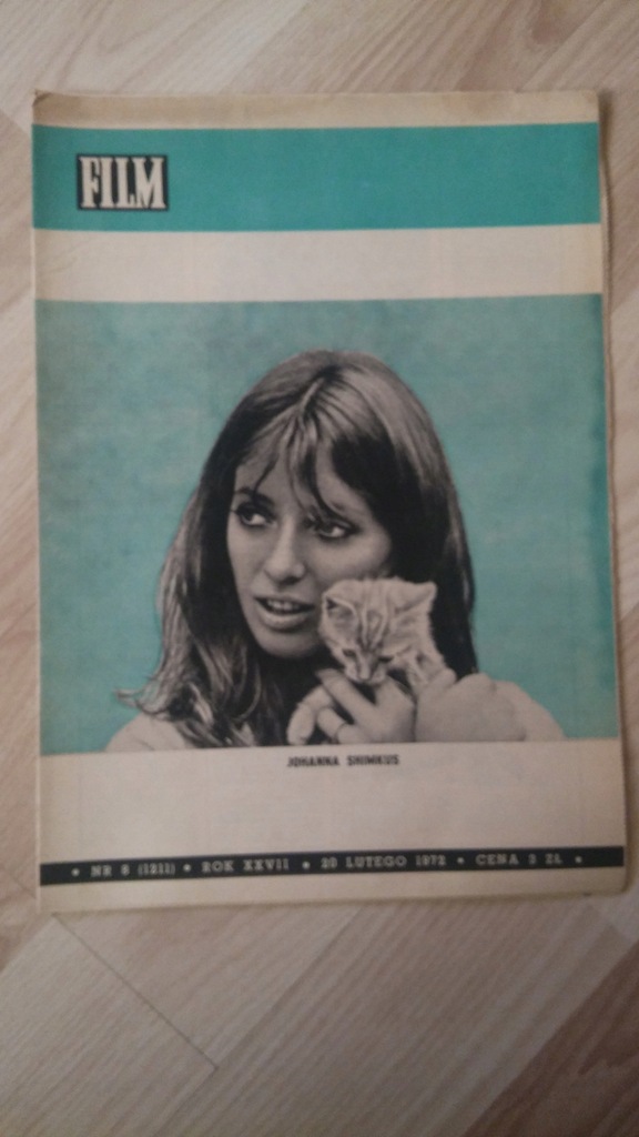 STARA GAZETA FILM NR 8 Z 20 LUTEGO 1972r
