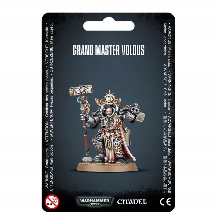 Warhammer 40K - Grey Knights Grand Master Voldus