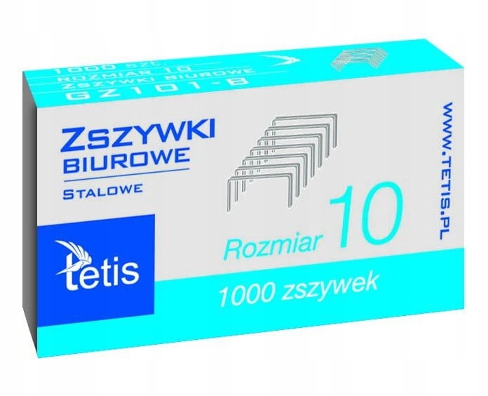 Zszywki TETIS 10 mm Mini 10000 szt.