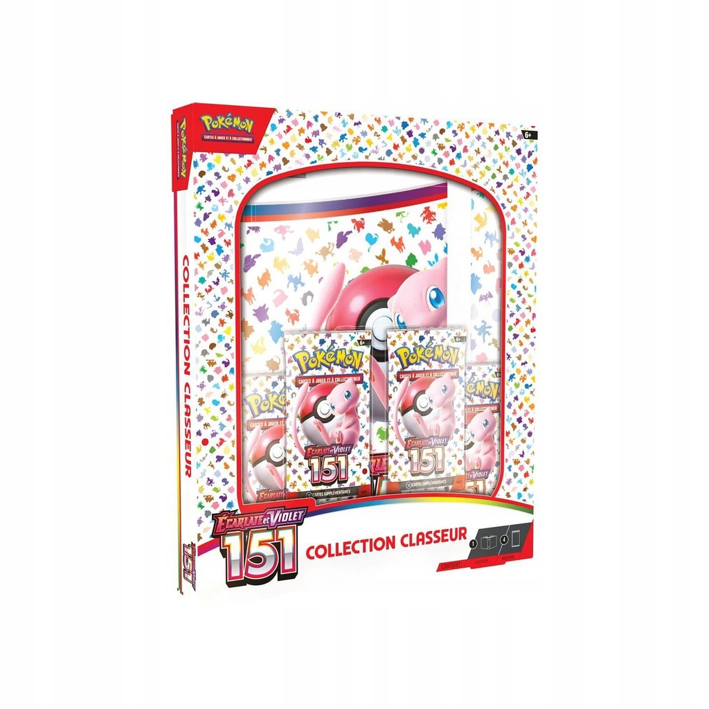 Karty Pokemon - Ecarlate et Violet 151 Collection Classeur