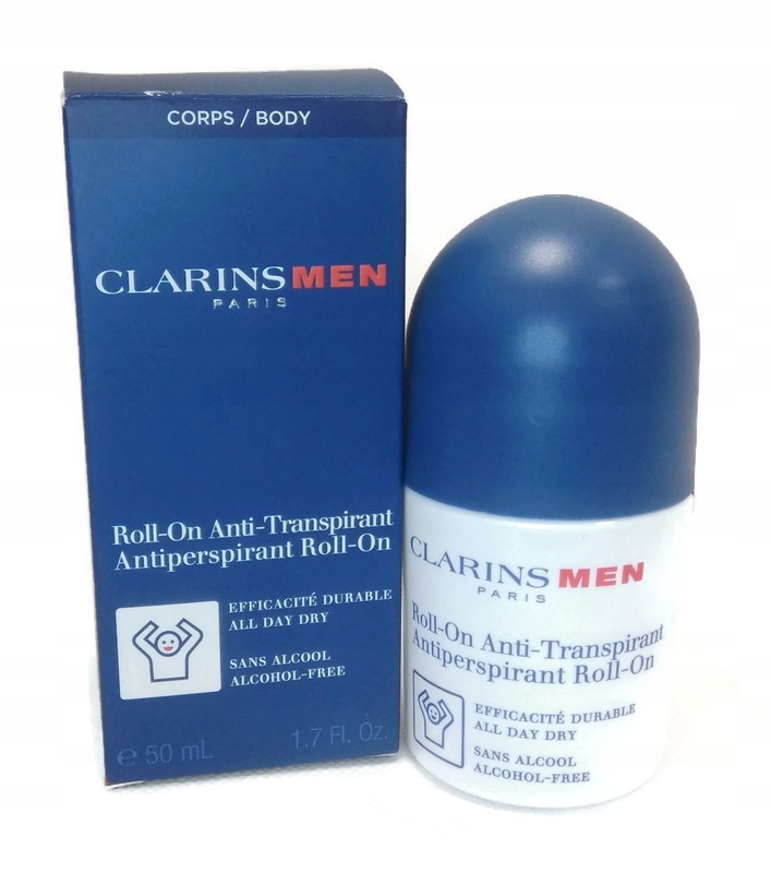 CLARINS MEN ANTIPERSPIRANT DEODORANT ROLL-ON 50ML