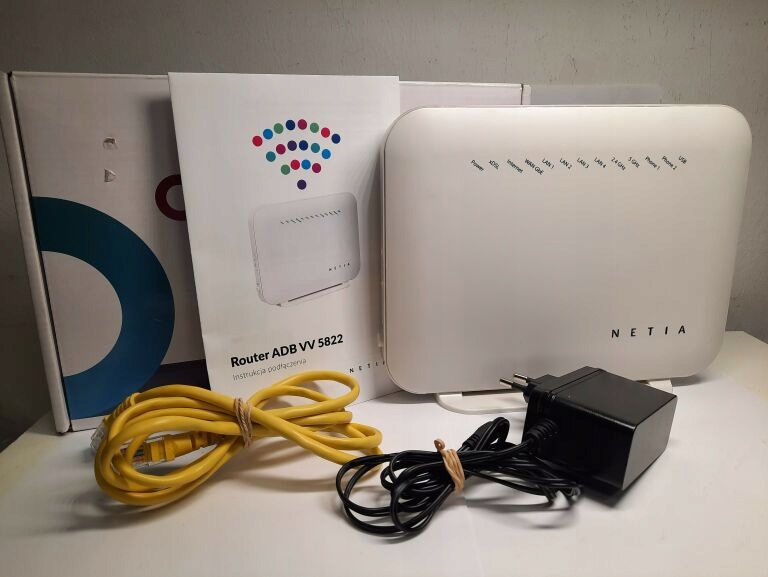 ROUTER NETIA VV 5822 POLECAM!!