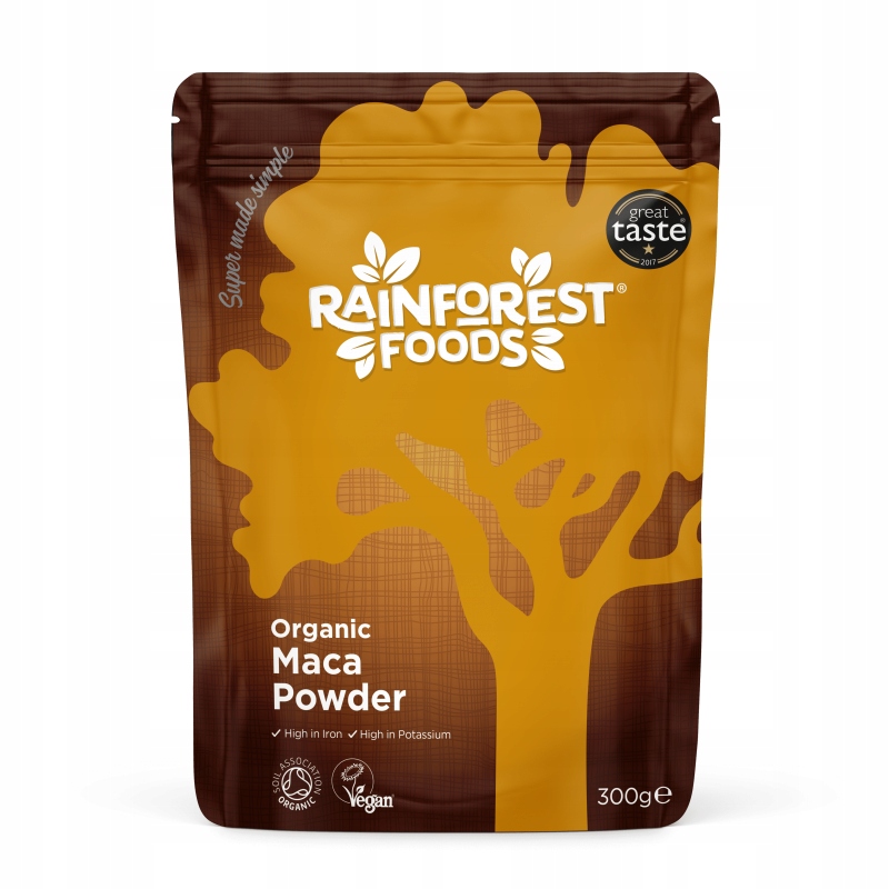 Rainforest Foods EKO Korzeń Maca 300g