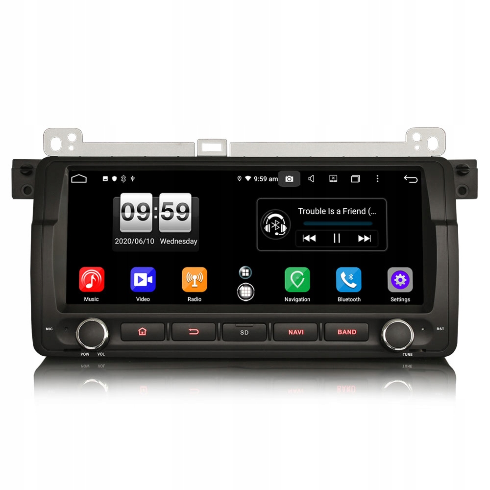 NAWIGACJA RADIO 2DIN ANDROID BMW E46 CARPLAY DSP 12033944627