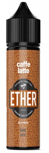ETHER 40ML - ZESTAW 4 - CAFFE LATE - ZERO NIKOTYNY