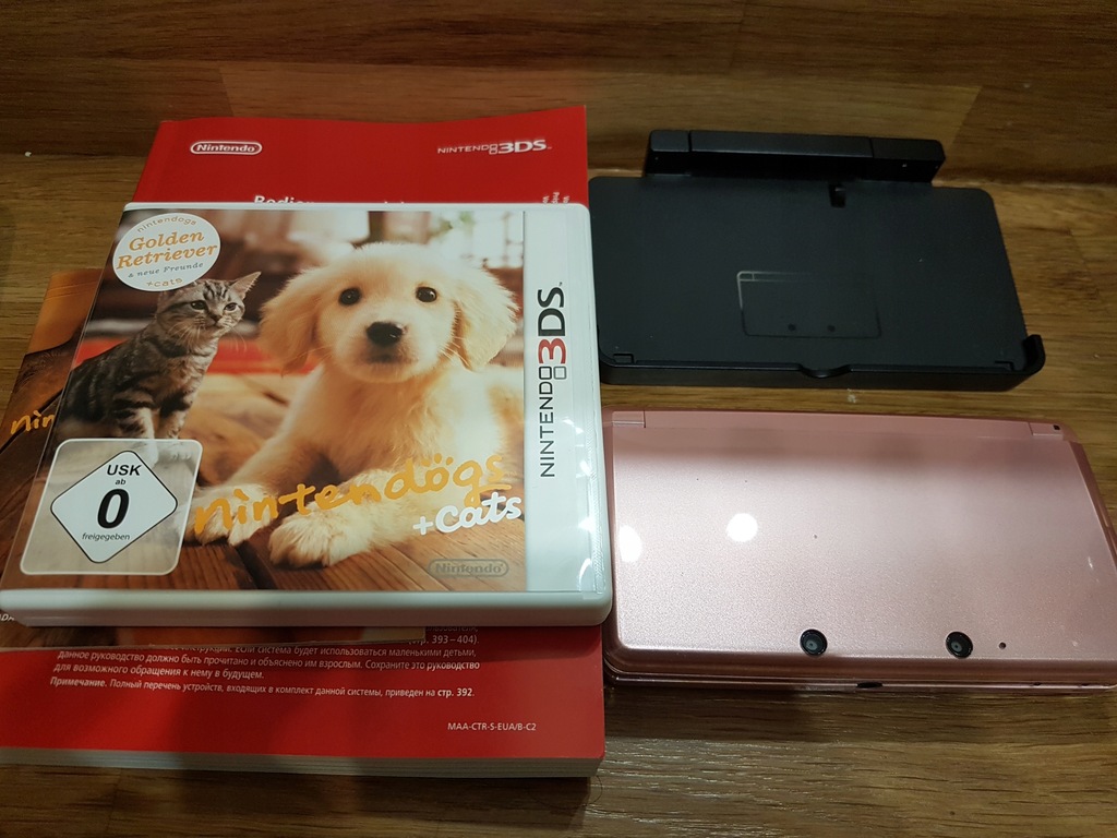 KONSOLA NINTENDO 3DS + 2 GRY