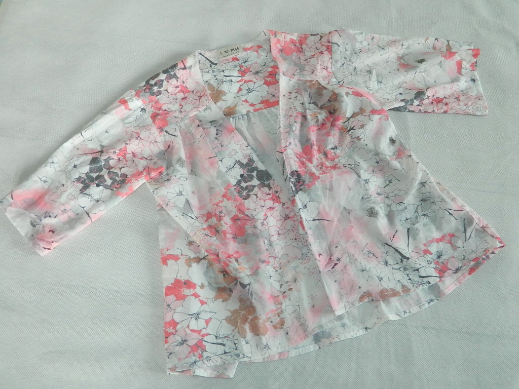 NEXT bluzka NARZUTKA kimono LATO 116***6