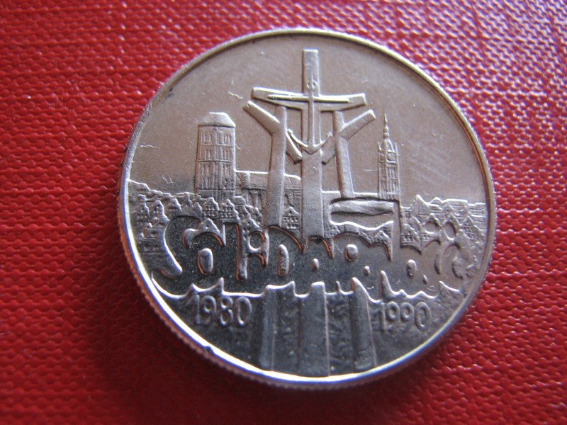 10 000 zł solidarność 1990 - POZ22