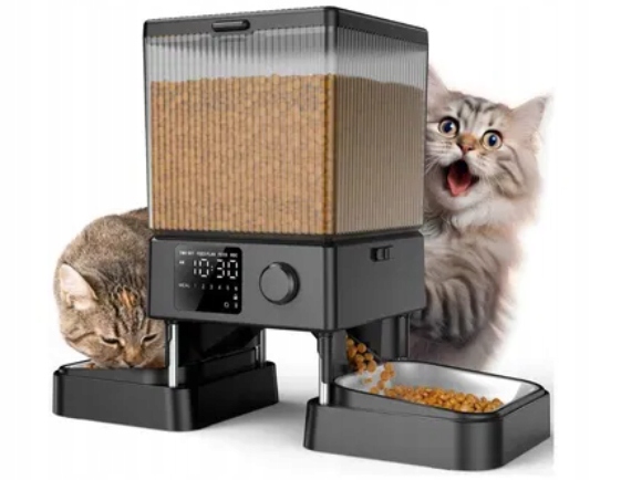 Automatyczny Karmnik oneisall 5L 2 miski dla kotów i psów POWYSTAWOWY