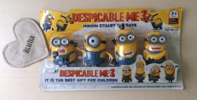 Nakręcane MINIONKI 4 szt. NOWE!!!