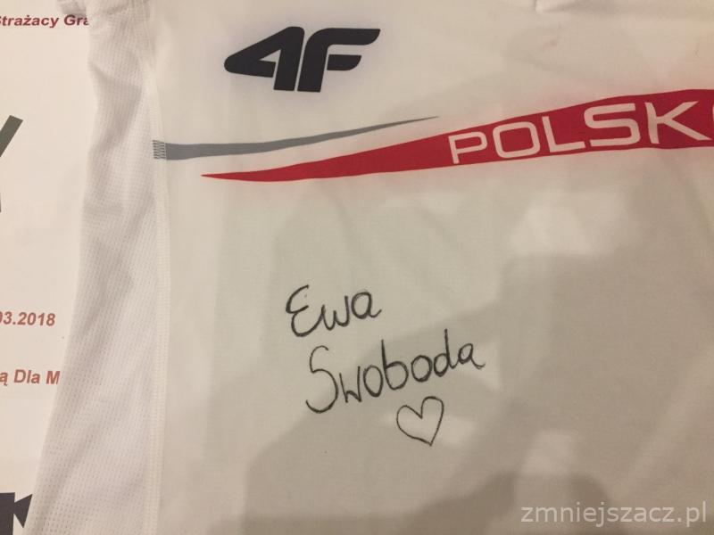 koszulka z Autografem Ewa Swoboda