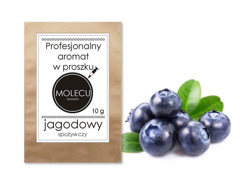 AROMAT JAGODOWY SPOŻYWCZY 10 G W PROSZKU MOLECU