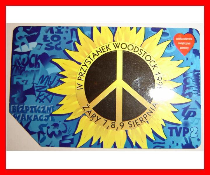 Karta Telefoniczna IV Przystanek Woodstock 1998