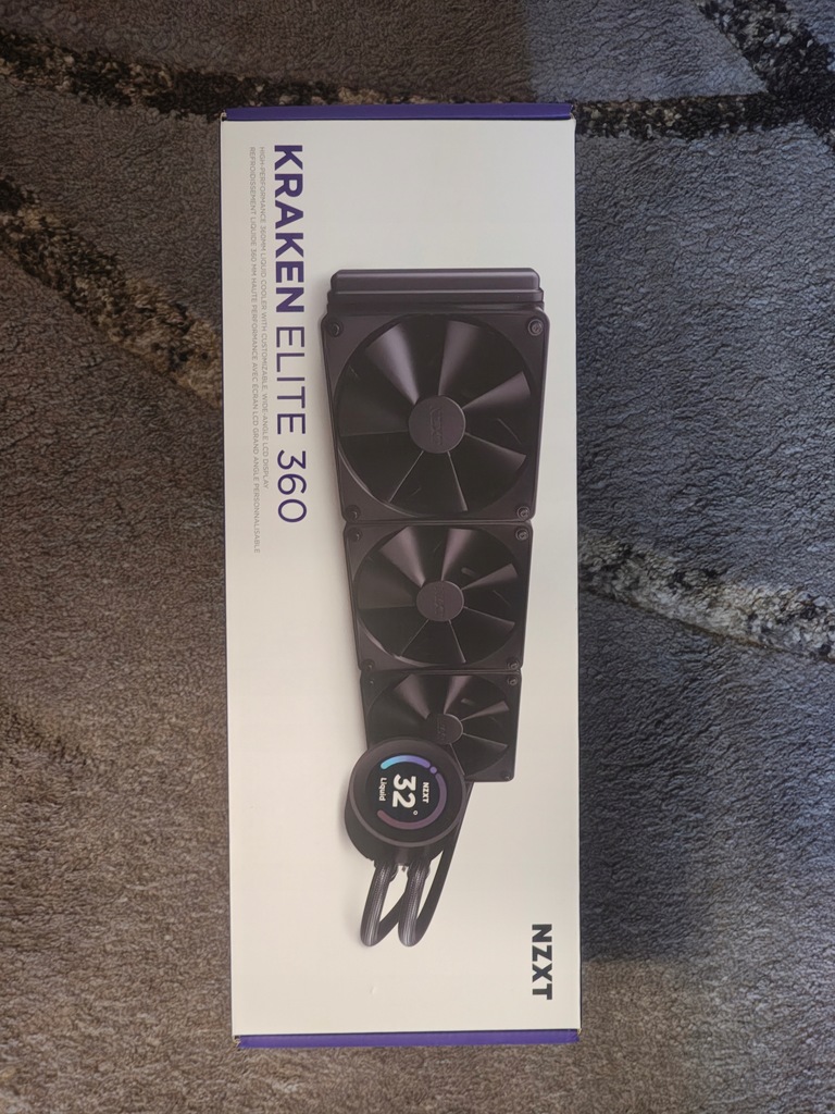 Chłodzenie Wodne NZXT Kraken Elite 360 LCD JAK NOWE + GWARANCJA PRODUCENTA