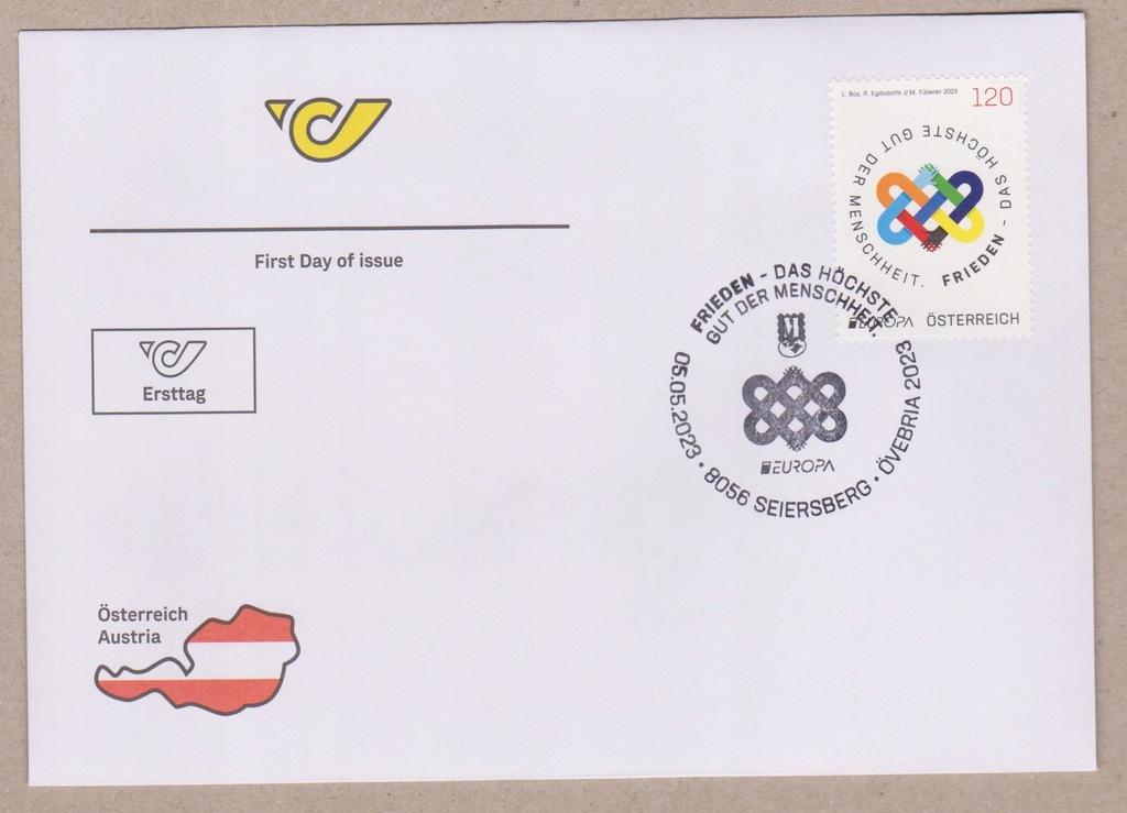 FDC 5304 - Europa CEPT - wyd. poczty Austrii