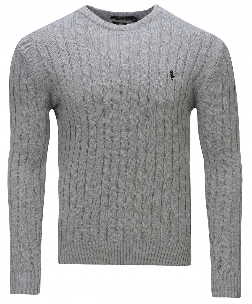 SWETER MĘSKI RALPH LAUREN SZARY /M